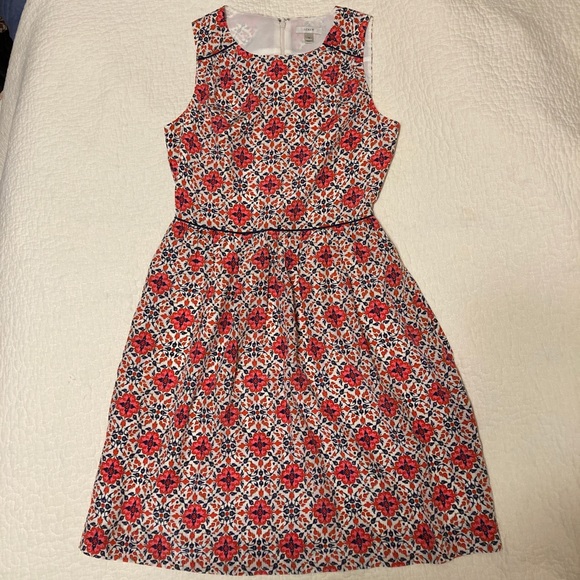 J. Crew California Poppy Silk Dress - Picture 4 of 7